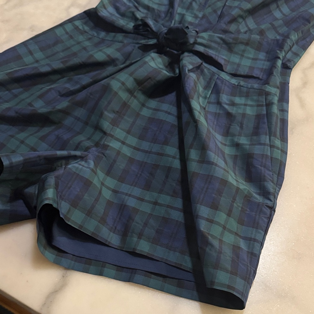 Vineyard Vines Plaid Sleeveless Romper - Picture 6 of 8